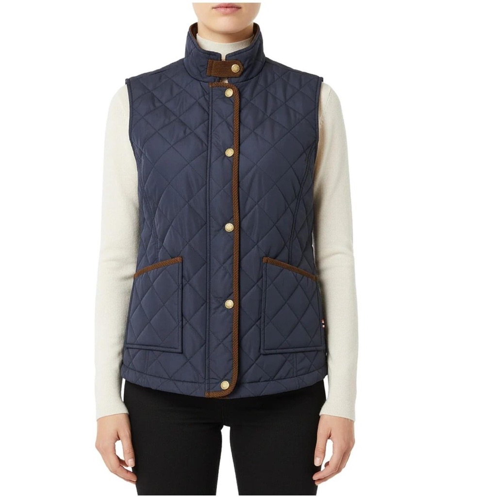 Hunter Navy Quilted Vest